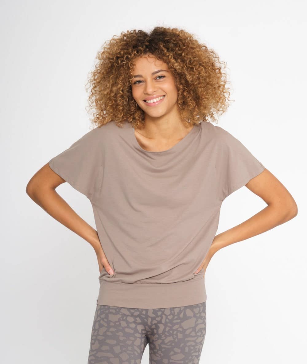 Yoga Searcher MEDE Lyocell CACAOT shirt