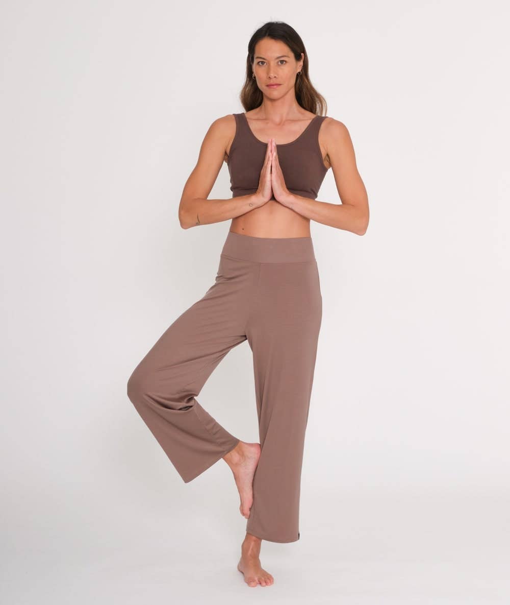 Yoga Searcher - RAVANA - yoga jersey pants in lyocell & cotton